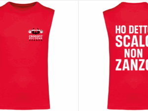 Canotta uomo "Scalo non zanzo"