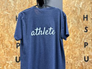Tshirt Athlete Blu