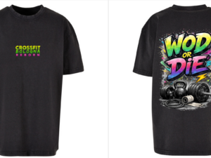 Maglia oversize WOD or DIE